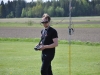 Andreas från Örebro hade med sig FPV (First Person View) som man kunde få testa på.