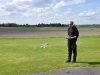 Dennis lilla mQX fick flyga, trotts att det blåste halvstorm.