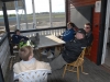 Olof, Markus, Daniel, Jonas och Daniel tar en paus.